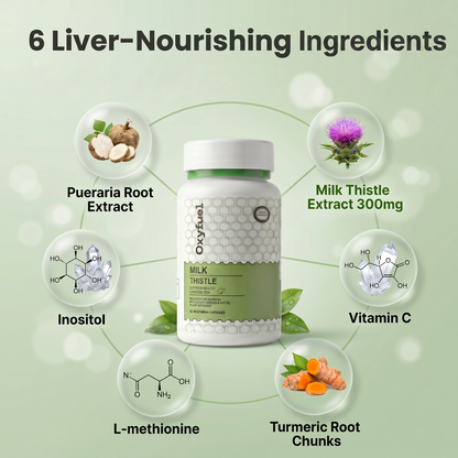 Oxyfuel™ Milk Thistle Liver Detox & Colon Cleanse